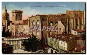 Old Postcard Avignon The Popes' Palace