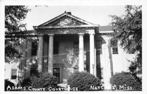 Natchez Mississippi~Adams County Court House~1940s Real Photo Postcard-RPPC