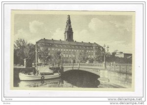 Kobenhavn, Danmark 1910s-30s ; Christiansborg Slot