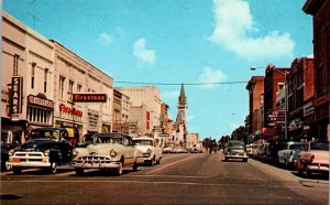 Georgia Valdosta Downtown Business Section Patterson Street Looking North