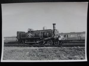 30A - Metropolitain No.23 HALIFAX Steam Loco Real Photograph 8cm x 6cm 140515