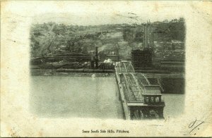 Some South Hills bridge Pittsburg Press Newspaper 1906 Pennsylvania Postcard
