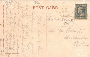 E15/ Brownsville Licking County Ohio Postcard c1910 Presbyterian Church 1