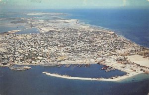 Airview of Key West American's Southern Most City - Key West, Florida FL  