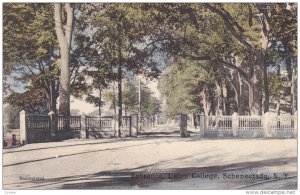 Entrance Union College, SCHENETADY, New York, PU-1909