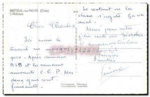 Breteuil sur Noye - L & # 39abbaye Old Postcard