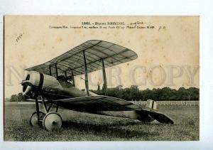 205508 FRANCE AVIATION airplane Bristol Hauser #1861 old