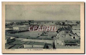 Old Postcard The Old Port Casablanca