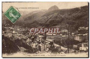 Le Mont Dore - Vue Generale and Capuchin - Old Postcard