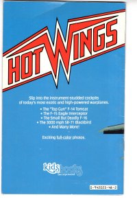 Hot Wings a Photo-Fact Book, 1988, Airplanes, Kidsbooks Incorporated