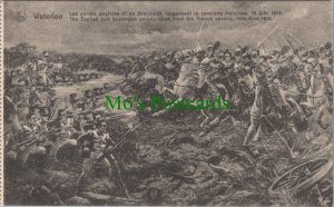 Military Postcard - Belgium, Battle of Waterloo, English & Brunswick Ref.RS34112