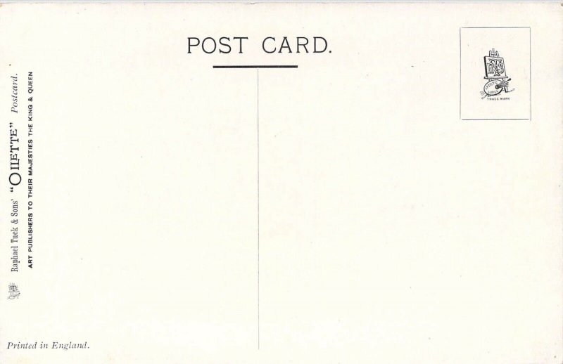 Tuck Oilette, Grand Prix, 1907, Smokeless Diamond Powder, Adv ,Old Postcard