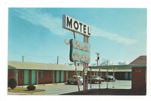 Aneth Lodge Cortez Colorado CO Standard Postcard View Old Cars