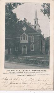 New Jersey Swedesboro Trinity Protestant Episcopal Church 1906