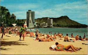 Waikki Beach Hawaii Postcard PC41