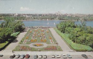 Bird´s Eye view from Parliament Buildings, Regina, Saskatchewan, Canada, PU-...