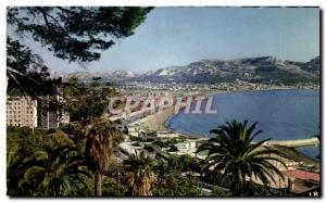 Old Postcard Marseille Vue Generale On The Beach and La Pointe Rouge