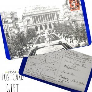 Postcard MARSEILLE France 1913 encrypted La Palace de la Bourse