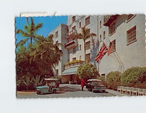 Postcard Entrance To Castle Harbour Hotel Bermuda British Overseas Territory