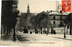 CPA VERSAILLES - L'Hotel de Ville et le Tribunal de Commerce (657661)