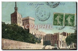 Postcard Old Avignon The Palace Square