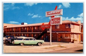 Thunderbird Motor Lodge Motel Reno Nevada NV UNP Chrome Postcard R8