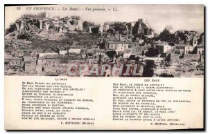 Old Postcard En Provence Les Baux - Vue Generale