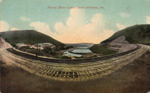 12420 Horse Shoe Curve, Pennsylvania Railroad, Near Altoona