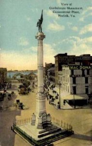 Confederate Monument - Norfolk, Virginia