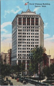 David Whitney Building Detroit Michigan Vintage Postcard C160