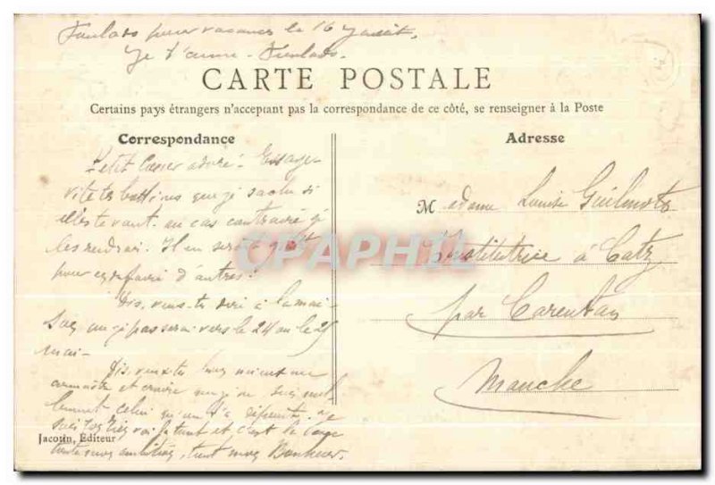 Old Postcard Vichy Thermal baths