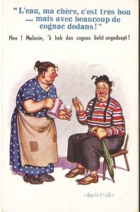 Donald McGill.  L'eau, machere, c'est tre bon. Inter-Art Comi...