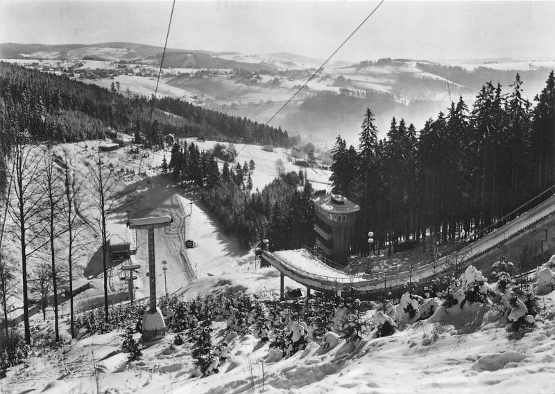 BG33955 grosse aschberg schanze  klingenthal  real photo  germany