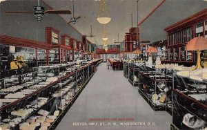 Washington DC Reeves Chocolates and Bonbons Store Interior Postcard AA38307