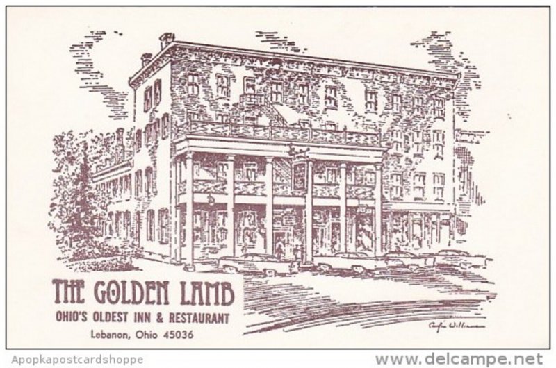 The Golden Lamb Ohio's Oldest Inn & Restaurant Lebanon Ohio