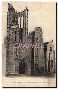 Larchant - Church Saint Matburin - Old Postcard