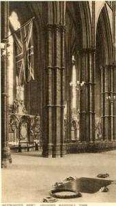 UK - England, Westminster Abbey, Unknown Warrior's Tomb