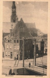Netherlands Maassluis Geerkade Vintage Postcard 04.06