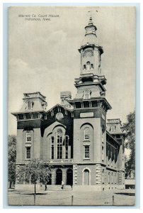 c1910s Warren County Court House, Indianola Iowa IA Antique Unposted Postcard 