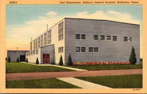 Texas McKinney Post Gymnasium Ashburn General Hospital Curteich