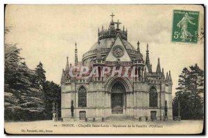 Old Postcard Dreux Chapelle Saint Louis Sepulture Family d Orleans