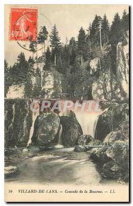 Old Postcard Villard de Lans Cascade Bourne