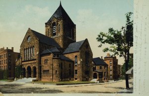 C.1910 Old South Church, Worcester, Mass. Vintage Postcard P52