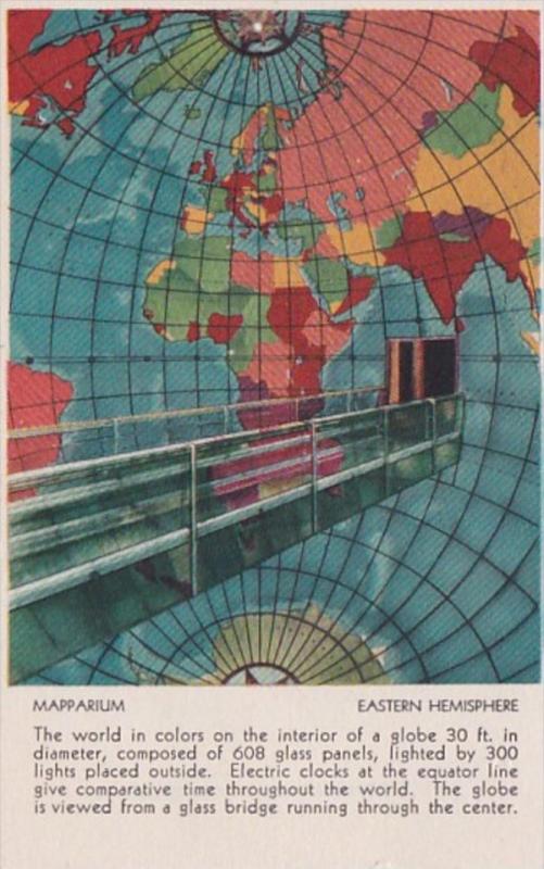 Mapparium Map Of The Eastern Hemisphere The Christian Science Publishing House