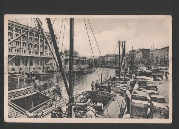 119394 Germany BERLIN Berliner Hafenleben harbor life Vintage