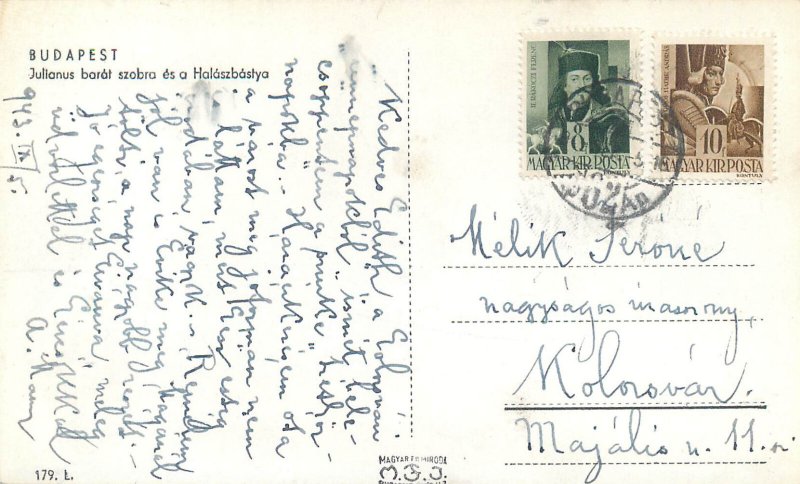 Hungary Budapest Bastion 1943