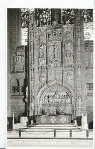 Mersey Side Postcard - Liverpool Cathedral - Reredos      ZZ3490