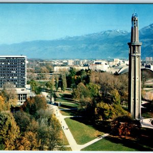 c1970s Grenoble, France Parc Paul Mistral Park Birds Eye Perret Tower 4x6 PC M5