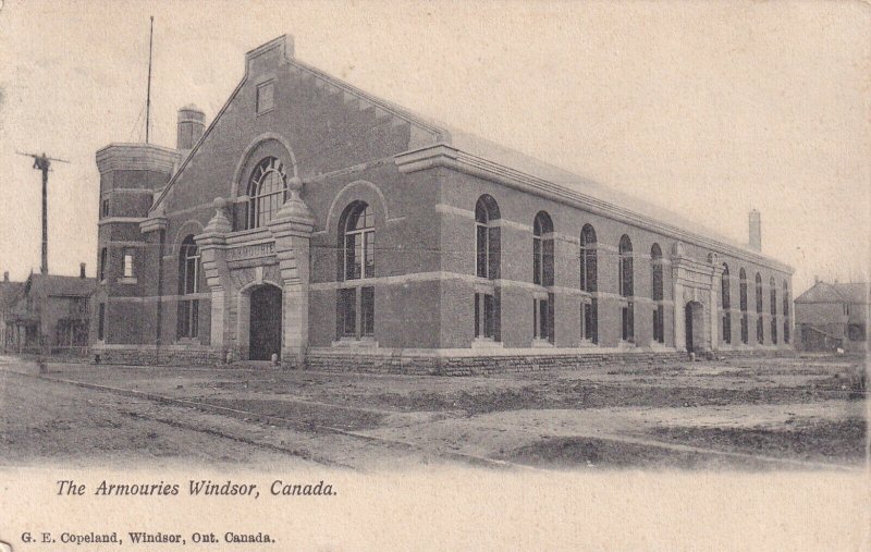 WINDSOR, Ontario, Canada, PU-1906; The Armouries