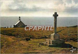 CPM Pointe du Van (Finistere) La Bretagne en Couleurs Calvaire et Chapelle Saint